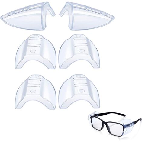 3 Pairs Slip-on Side Shields Safety Goggles Side Shields Slip-on Side ...