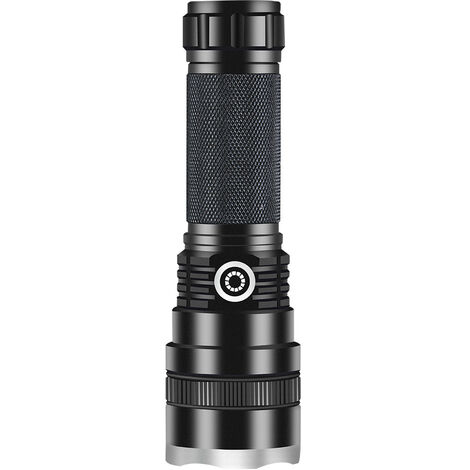 LED flashlight, bright tactical flashlight, rechargeable flashlight (1/5)