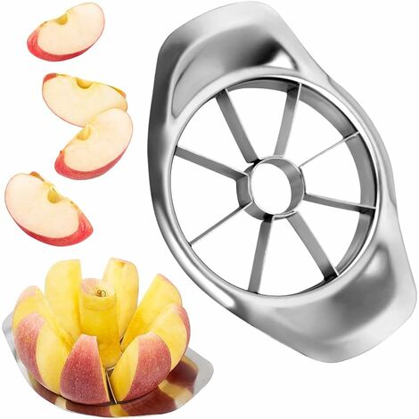 Apple Slicer Corer, Stainless Steel Upgraded 16-Slice Sharp Apple Slice  Cutter L