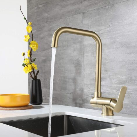 Folding Kitchen Faucet Window Faucet Gold Copper Windows Folding ...