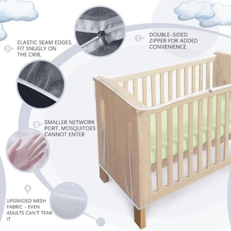 Cat net outlet for baby crib