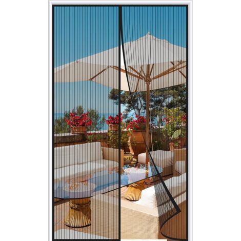 TheFitLife Fiberglass Agnetic Screen Door - Heavy Duty Esh With Full