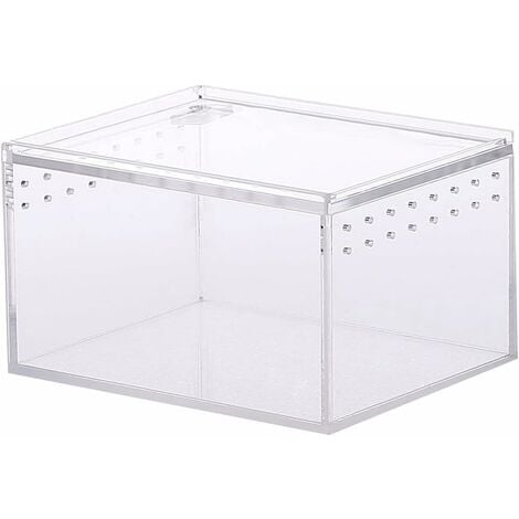 Transparent Breeding Box, Reptiles Box, Insect Feeding Box, Reptile ...