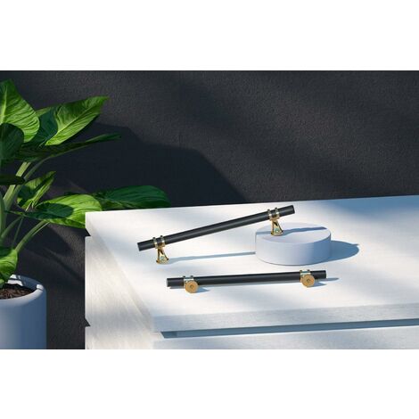 5 Pack Kitchen Cupboard Handles with Screws Zinc Alloy 160mm Kitchen Cabinet Drawer Bedroom (5, 160mm)