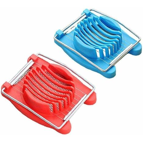 Egg Slicers Cutter Divider Chopper Hard Eggs Slicer Wedger Piercing Stuffing Slicing Kitchen Cooking Tool (1/2)