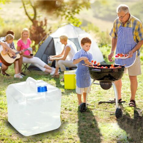 thumbnail image 2 of Foldable 10L/20L Collapsible Water Container With Spigot For Camping & Storage 2 of 3