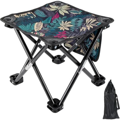 Portable Folding Stool, Outdoor Folding Chairs Stool, Mini Foldable Camping  Stool for Fishing, Camping, Traveling, Hiking
