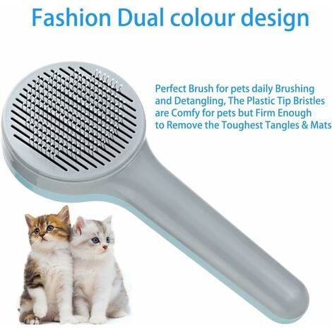 Cat Brush Self cleaning Dead Hair Brush for Dogs Grooming Brushes for Dogs Cat Short and