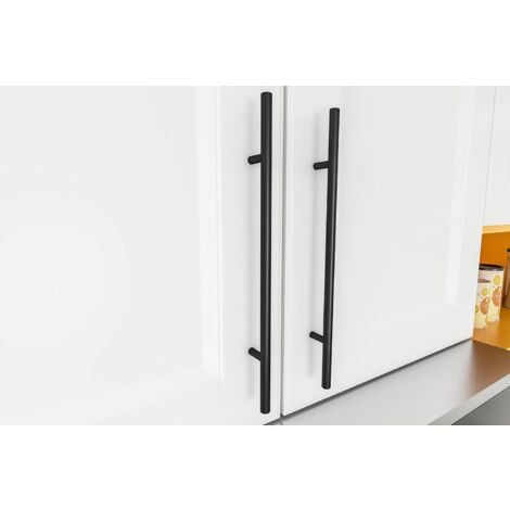 20 Pack 192mm Kitchen Handles with Stainless Steel Screws for Kitchen Drawer Bedroom Furniture (20, 192mm)