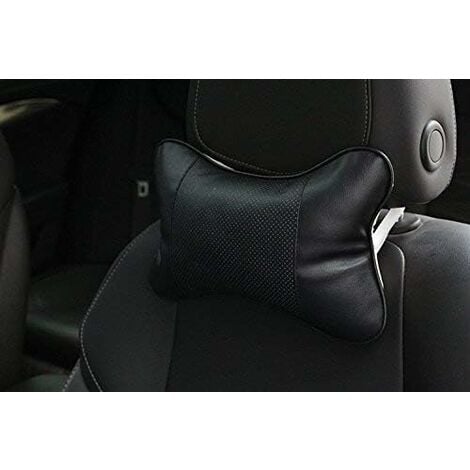 2pcs Mercedes-Benz Leather Headrest Pillows support for your neck & head