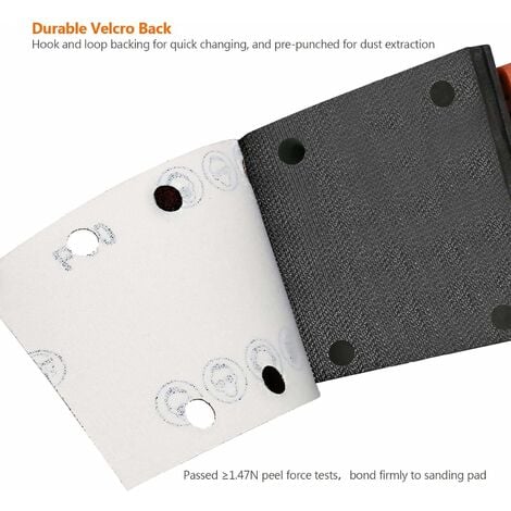 Black & Decker Mouse Sander Pads Mouse Sanding Sheets, 40-240G, 10 Sheets  Packs