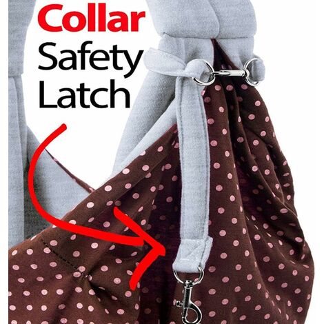 Cat/Dog Carrier, Single-Shoulder Sling Dog Carrier and Cat Pet Sling Bag Carrier Holder, Gray