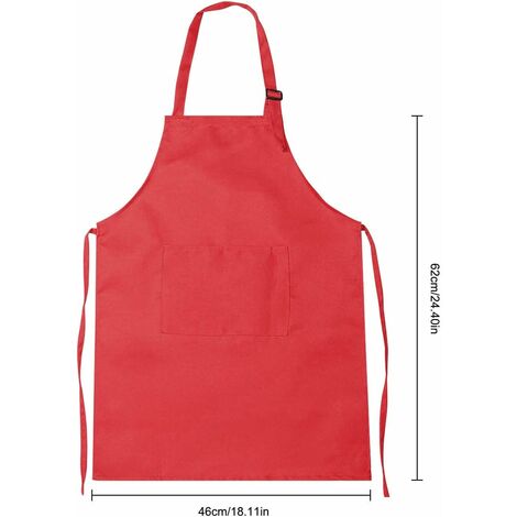 2 Pack Parent & Child Matching Aprons With Pocket - For Cooking, Baking, Painting, Gardening (Adult & Kids Set) - View #14