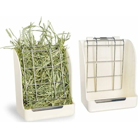 Hay Rack with Platform for Small Pet Rabbit Hamster/Guinea Pig - Made ...
