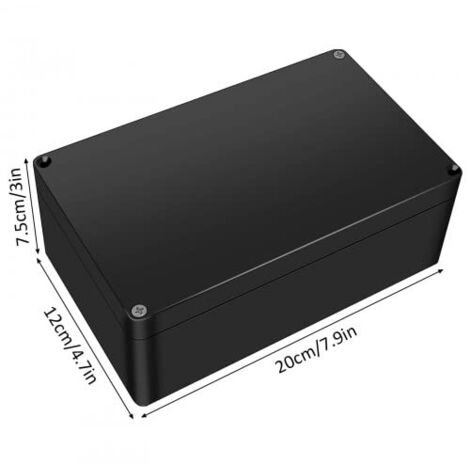Waterproof Junction Box, Electrical Junction Box, Wiring Box, Outdoor Wiring Connection Box, Electronic Plastic Project Case, Junction Box, 20012075mm