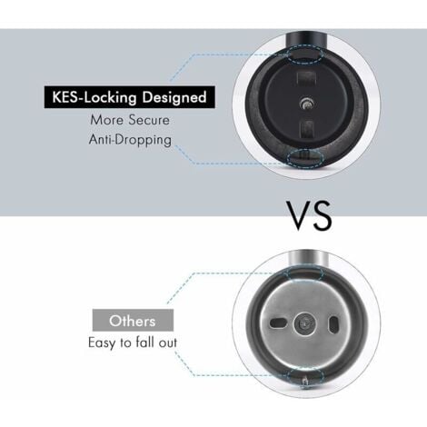 orchid-Hook Towel Hook Black Wall Hook Bathroom Hook 2 Pieces SUS304 Stainless Steel, A2164DG-BK-P2