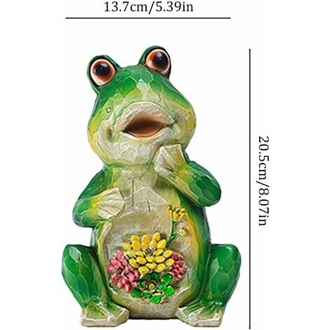 Solar Turtle Statue Garden Ornaments, Turtle Figurine Outdoor Decorations Garden Turtle Figurine Garden Decor, Solar Garden Ornaments for Patio, Yard, Lawn