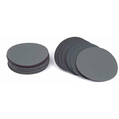 Pack of 30 Round Wet and Dry Sanding Discs Grit 600/800/1000/1200/1500/2000 - Pack of 30 Sheets of 75mm Sandpaper (1/5)