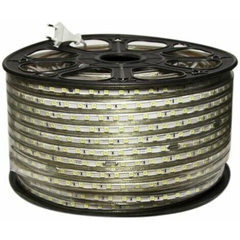 LED strip 220V Cuttable 5050 25M IP65 60LED/m - White - 6000K