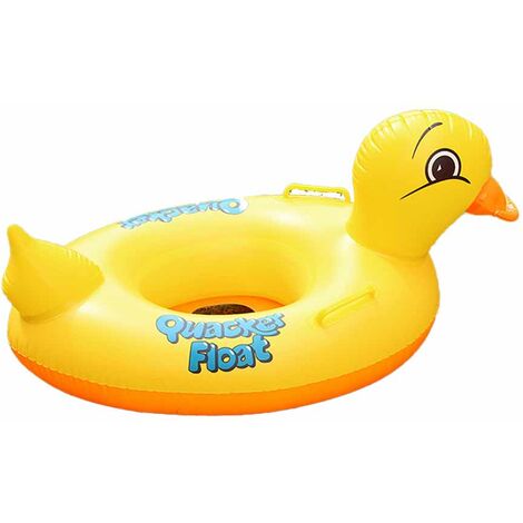 Inflatable baby pool float, inflatable pool float, baby yellow duck pool toys