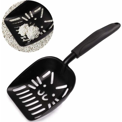 Aluminum Alloy Cat Litter Scoop Non-Stick Durable Anti-Rust Pet Cat Litter Scoop Large Model (1/5)