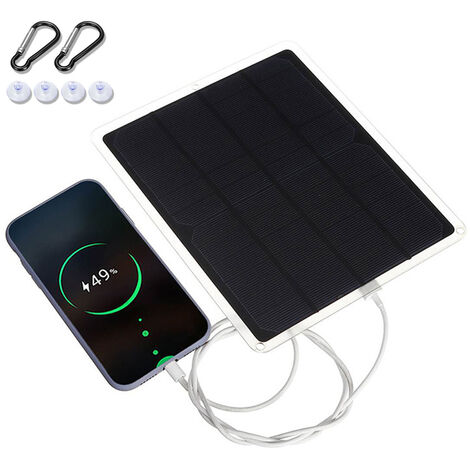 Solar Battery Charger Outdoor Travel Camping (1/5)