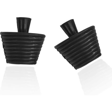 Set of 2 Universal Silicone Drain Stopper for Bathtub and Basin Sink (1/5)