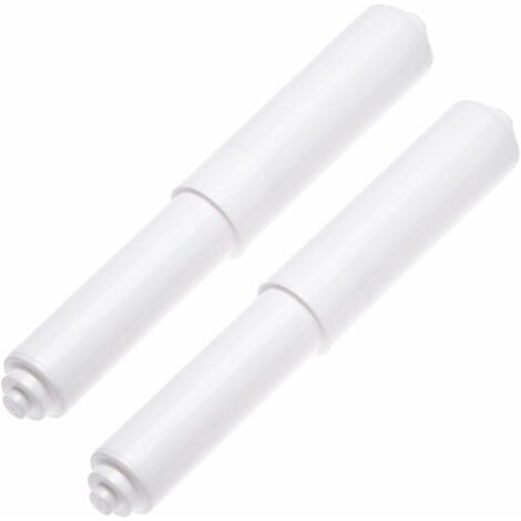 2 Pack - Spring Roll for Toilet Paper Holder White A7phw6uUL (1/5)