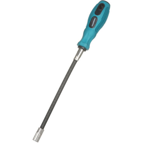 Bendable Hose Clamp Set 7mm Metric Socket Screwdriver Outdoor Hex Pipe Set Hose Extension Screwdriver Blue BFPBICWBOE (1/5)