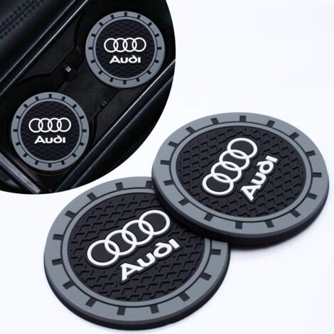 2 Pieces Car Cup Holder Coaster,Non-Slip Car Cup Holder Coaster Compatible with Audi A1 A3 RS3 A4 A5 A6 A7 RS7 A8 Q3 Q5 Q7 R8 S Series,Car Cup Holder Accessories (1/5)