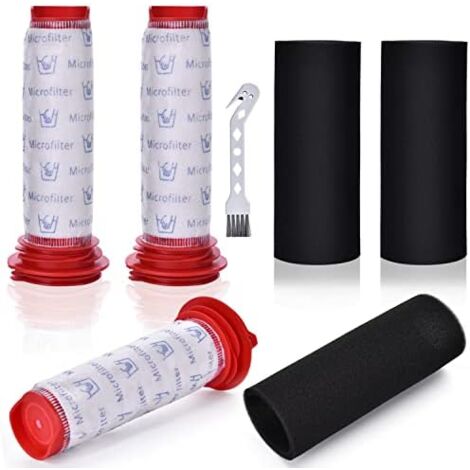 3 Pack Replacement Filters for Bosch Upright Vacuum Cleaner Accessories Bagless Foam Filters for Bosch Athlet Lithium Power 25.2V BCH6L2560 BCH6ZOOO Zoo ProAnimal Flexxo Series 4 Vacuum Cleaner (1/5)