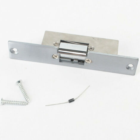 Electric lock striker for door or gate to be built in without passage of lock - usable left or right opening 1 piece 5YUmCVom
