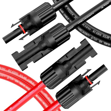 Weatherproof Solar Cable Tips 3m Solar Panel Cable Kit - Weatherproof Rust, Oxidation Resistant ...