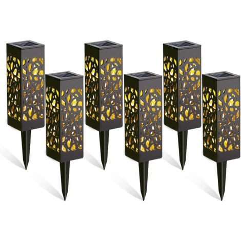 Solar Powered Garden Lights Outdoor, Görvitor Solar Powered Garden Lights Outdoor Landscape Lights Garden Lights Led Decoration Solar Lights for Patio Lawn Paths (IP65 Waterproof)
