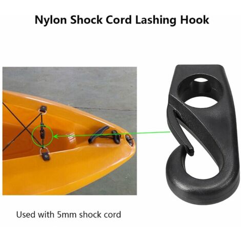 Bungee Hooks for Kayaking G5GX1QOHNU 6 Pack
