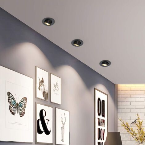 LED Recessed Spotlight, LED Downlight Slim 7W Equivalent 60W ...
