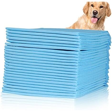 20 Pcs Dog Trainer Mats, Breathable, Super Absorbent, Disposable Puppy Mat, Waterproof Floor Protection Mat for Dogs, Cats, XL, 60 x 90 (1/5)