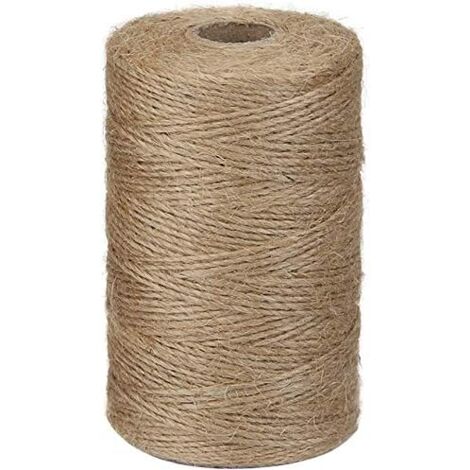 200m Natural Brown Jute Twine for Garden, Photos, Plants, Crafts (1 Piece)- (1/5)