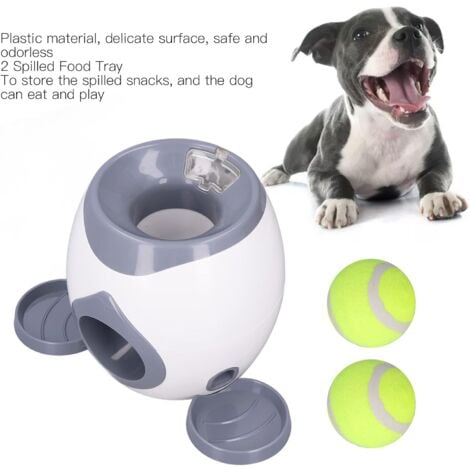 Dog Enrichment Toys Lanza Pelotas Automatico Para Perros Automatic