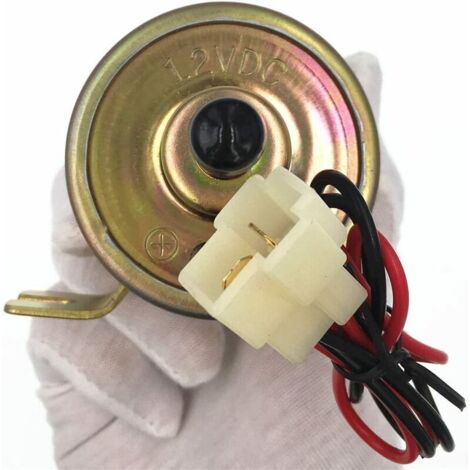 CarBole HEP-02A Low Pressure 12V Electric Fuel Pump - Universal Inline For Gas/Diesel