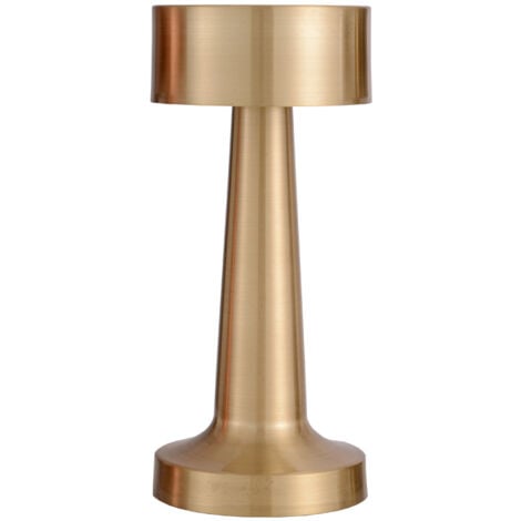 Dimming Table Lamp, Rechargeable Wireless Table Lamps with Touch Sensor, 3-Level Brightness, 3w LED Night Light for Bedside Tables, Coffee Tables, Restaurants