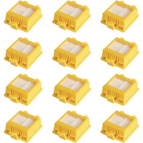Set of 12 Replacement Filters For iRobot Roomba 700 760 770 772 774 775 776 780 782 785 786 790 Replacement Accessory Kit Compatible for iRobot ROOMBA 700 Series 06i322 (1/3)