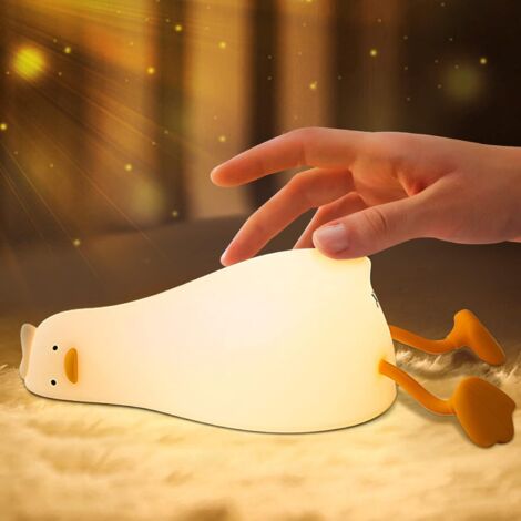 Baby Night Light Child Night Light Rechargeable LED Night Light Child Night Light Silicone Bedside Lamp Child Night Light Silicone Touch Night Light LED Girl Boy Adult Kawaii Bedroom Decor (1/5)