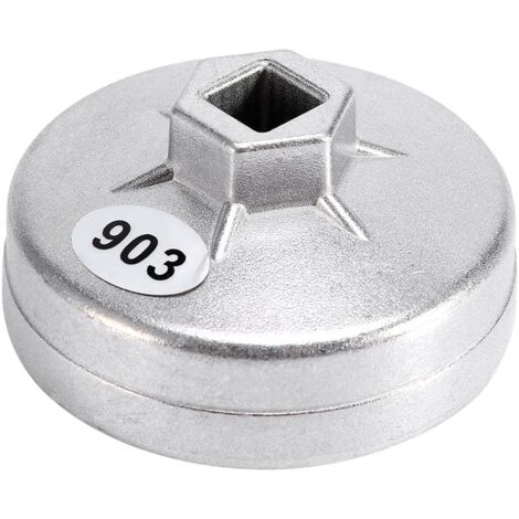 Oil Filter Wrench 74mm 14 Flute, Oil Filter Wrench, Bell Filter Wrench, Oil Filter Bell, Socket Remover Wrench, 903 Aluminum Oil Filter Wrench (1/5)