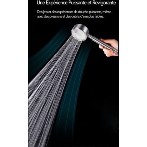 304 Stainless Steel High Pressure Shower Head, Bathroom Shower Hand ...