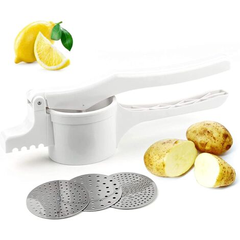 Potato Press, Professional Puree Potato Press Manual Potato Press Potato Press Handmade Plastic, Sturdy, Hygienic And Easy To Clean (1/5)
