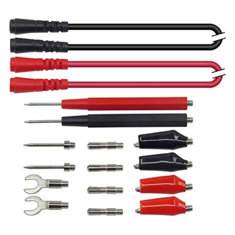 Universal Digital Multimeter Probes Multimeter Test Leads Alligator Clip Banana Plug Test Leads for Electrical Lab Test (Style 1) (1/5)