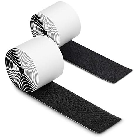 Pedalboard Tape Tape Length of Pedal Mounting Tape Hook and Loop for Pedalboard Guitar Bass Effect Pedal (2m×50mm)
