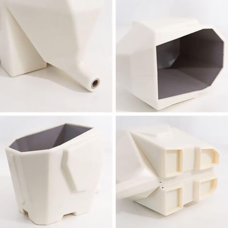 Elephant Cutlery Holder Drainer Sponge Holder White Kitchen Sink With Drain Hole for Storing Knives and Forks Sponge Rack Toothbrush Holder Flower Pot Delicate Mother's Day Gifts