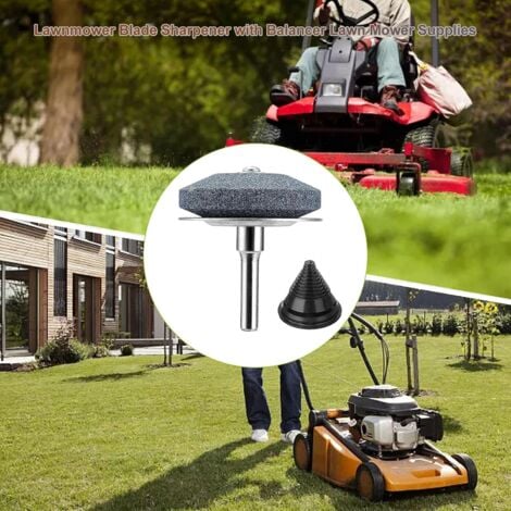 Pieces Lawnmower Sharpener, Lawn Mower Sharpener Garden Lawn